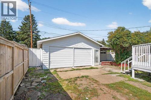 double detatched garage - 5923 Centre Street Nw, Calgary, AB - Outdoor With Exterior