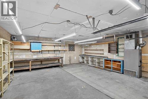 Inside Double Detatched garage - 5923 Centre Street Nw, Calgary, AB - Indoor Photo Showing Garage