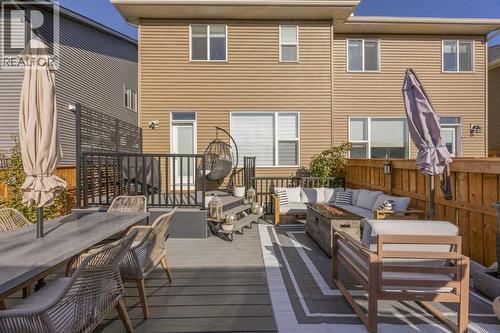 80 Wolf Gate, Okotoks, AB - Outdoor With Deck Patio Veranda With Exterior