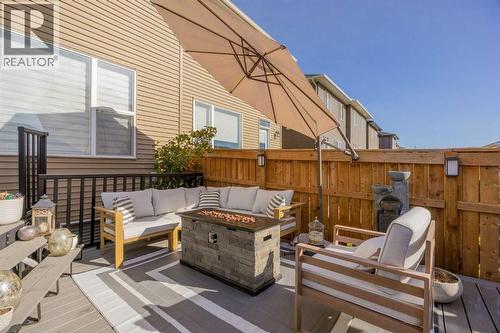 80 Wolf Gate, Okotoks, AB - Outdoor With Deck Patio Veranda With Exterior