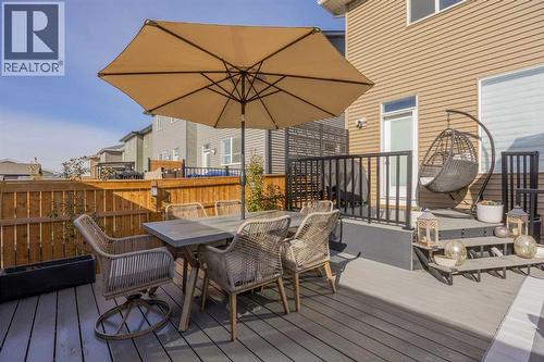 80 Wolf Gate, Okotoks, AB - Outdoor With Deck Patio Veranda With Exterior