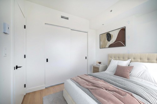 Chambre à coucher - 5310-1245 Rue De Bleury, Montréal (Ville-Marie), QC - Indoor Photo Showing Bedroom