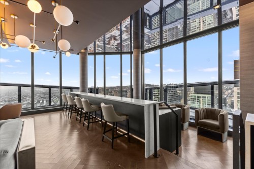 Common room - 3005-1288 Rue St-Antoine O., Montréal (Ville-Marie), QC - Indoor Photo Showing Dining Room