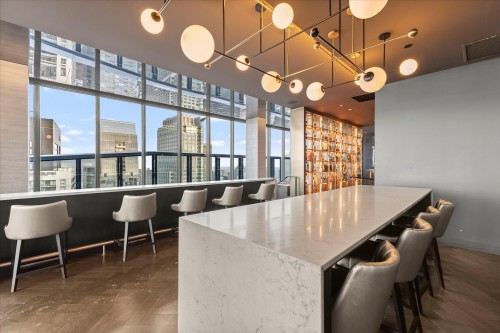 Common room - 3005-1288 Rue St-Antoine O., Montréal (Ville-Marie), QC - Indoor Photo Showing Dining Room