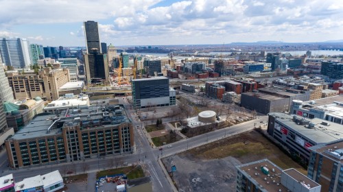 Overall view - 3005-1288 Rue St-Antoine O., Montréal (Ville-Marie), QC - Outdoor With View