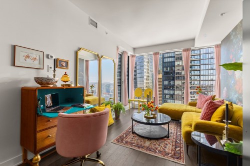 Living Room - 3005-1288 Rue St-Antoine O., Montréal (Ville-Marie), QC - Indoor