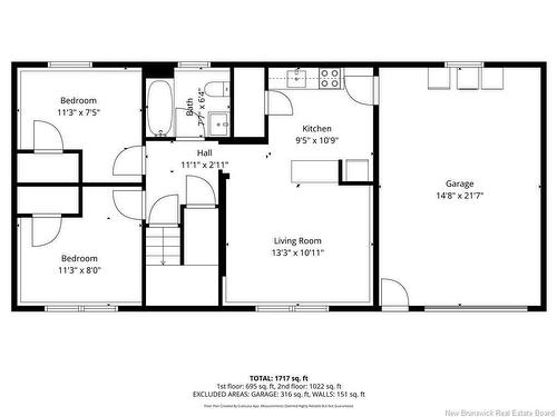 100 Charing Cres, Fredericton, NB 