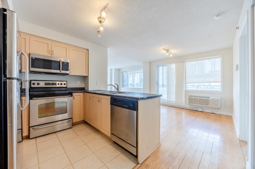 Cuisine - 1210-1200 Rue St-Jacques, Montréal (Ville-Marie), QC - Indoor Photo Showing Kitchen With Double Sink