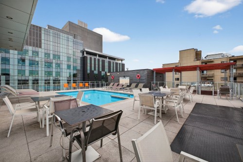 Terrasse - 1007-1150 Rue St-Denis, Montréal (Ville-Marie), QC - Outdoor With In Ground Pool