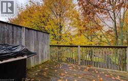 Wooden deck with grilling area - 