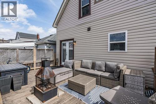 99 Robins Avenue, Hamilton, ON - Outdoor With Deck Patio Veranda With Exterior