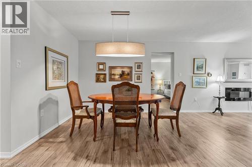 1201 North Shore Boulevard E Unit# 302, Burlington, ON - Indoor Photo Showing Dining Room