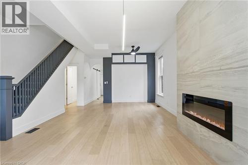 200 East Avenue N, Hamilton, ON - Indoor With Fireplace