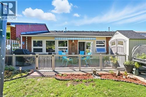 34 Cardinal Mindszenty Boulevard, Hamilton, ON - Outdoor With Deck Patio Veranda