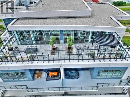 Rooftop terrace - 385 Winston Road Unit# 1807, Grimsby, ON - Outdoor