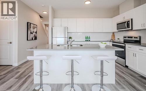 66 Ayr Meadows Crescent, Ayr, ON - Indoor Photo Showing Kitchen With Double Sink With Upgraded Kitchen