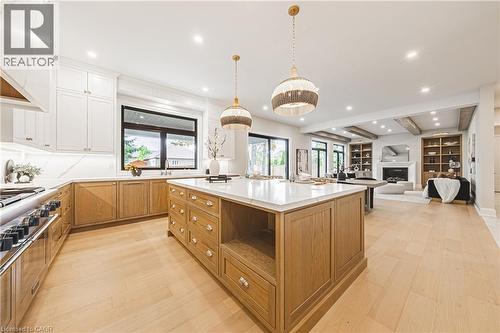 362 Harmony Hall Drive, Ancaster, ON - Indoor Photo Showing Kitchen With Upgraded Kitchen