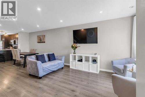 142 Red Embers Gate Ne, Calgary, AB - Indoor Photo Showing Living Room