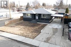 Carport with seperate side entry - 