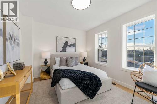 125 Discovery Place Sw, Calgary, AB - Indoor Photo Showing Bedroom