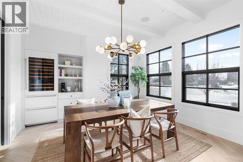 1604 48 Avenue Sw, Calgary, AB - Indoor Photo Showing Dining Room