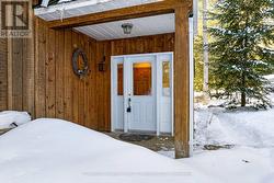Home's covered front porch - 