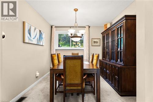 444 Stone Church Road W Unit# N1, Hamilton, ON - Indoor Photo Showing Dining Room