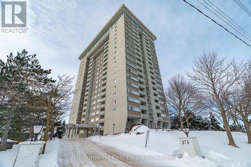 1003 - 375 King Street N, Waterloo, ON - Outdoor With Balcony With Facade