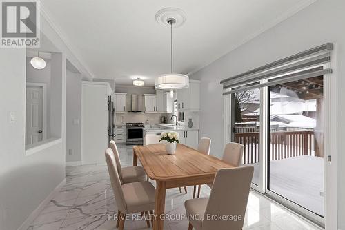 Virtually Staged - 463 South Leaksdale Circle, London South (South U), ON - Indoor Photo Showing Dining Room