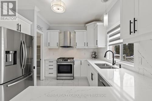 463 South Leaksdale Circle, London South (South U), ON - Indoor Photo Showing Kitchen With Stainless Steel Kitchen With Double Sink