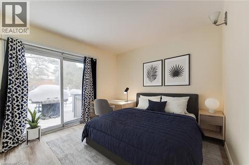 Virtually Staged - 284 Westcourt Place, Waterloo, ON - Indoor Photo Showing Bedroom