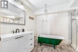 Lower level bathroom - 