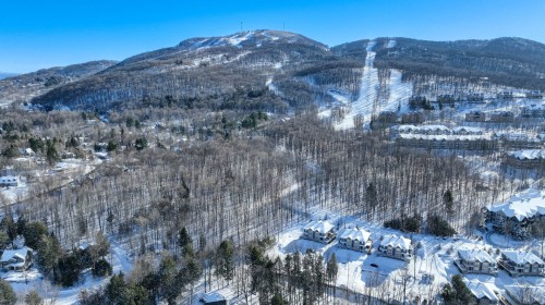 Photo aérienne - 101-141 Rue Du Cercle-Des-Cantons, Bromont, QC - Outdoor With View