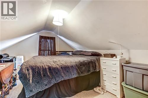 main bedroom upstairs - 13 Second Avenue E, Simcoe, ON - Indoor Photo Showing Bedroom