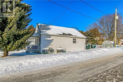 property goes past the fence to the large tree - 13 Second Avenue E, Simcoe, ON - Outdoor