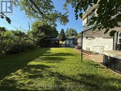 Yard section behind house - 