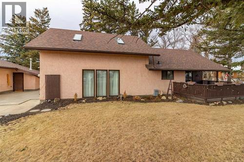 253 51 Avenue E, Claresholm, AB - Outdoor With Deck Patio Veranda