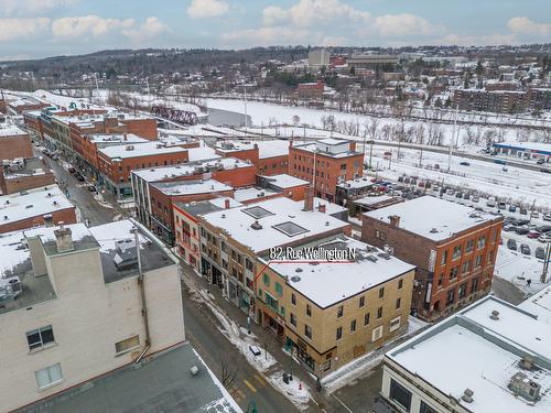 Aerial photo - 82-82  - 90 Rue Wellington N., Sherbrooke (Les Nations), QC - Outdoor With View
