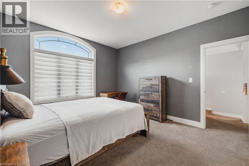 Bedroom with carpet floors and baseboards - 346 Moorlands Crescent, Kitchener, ON - Indoor Photo Showing Bedroom