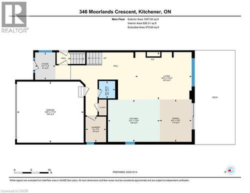 View of home floor plan - 346 Moorlands Crescent, Kitchener, ON - Other