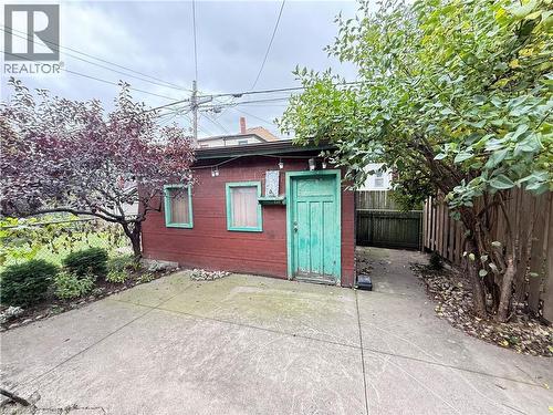 View of outbuilding - 24 Somerset Avenue, Hamilton, ON - Outdoor