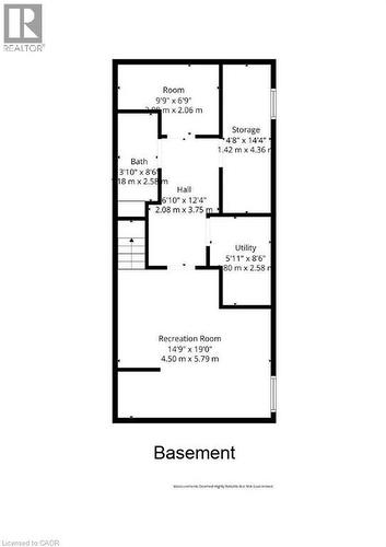 View of home floor plan - 24 Somerset Avenue, Hamilton, ON - Other