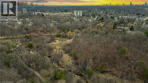 Aerial overview of property's location - 279 Ferndale Place, Waterloo, ON -  With View