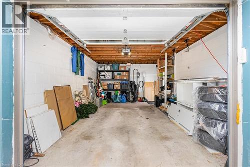 4 Robins Avenue, Hamilton, ON - Indoor Photo Showing Garage