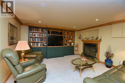 4131 Lorraine Crescent, Burlington, ON - Indoor Photo Showing Other Room With Fireplace