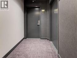 Hallway with baseboards - 