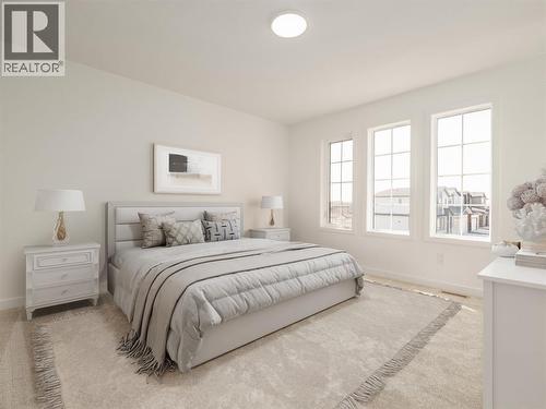 730 Violet Place W, Lethbridge, AB - Indoor Photo Showing Bedroom