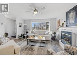 Main Level Living Room w/Gas Fireplace - 