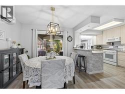 Dining Room with sliding doors to covered patio. - 