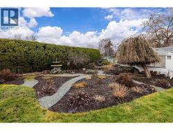 Sensational Garden in backyard, bird bath & fountain waterfalls. - 